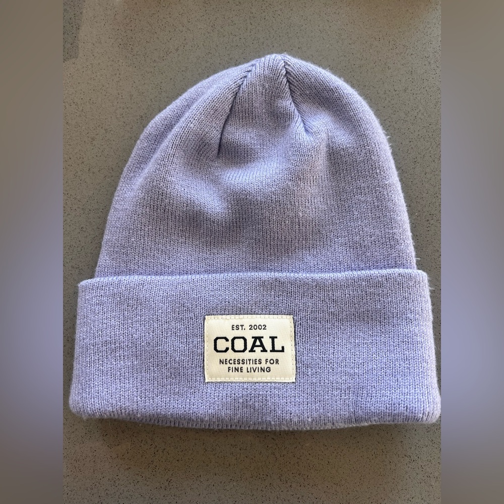 Coal Light Purple Beanie